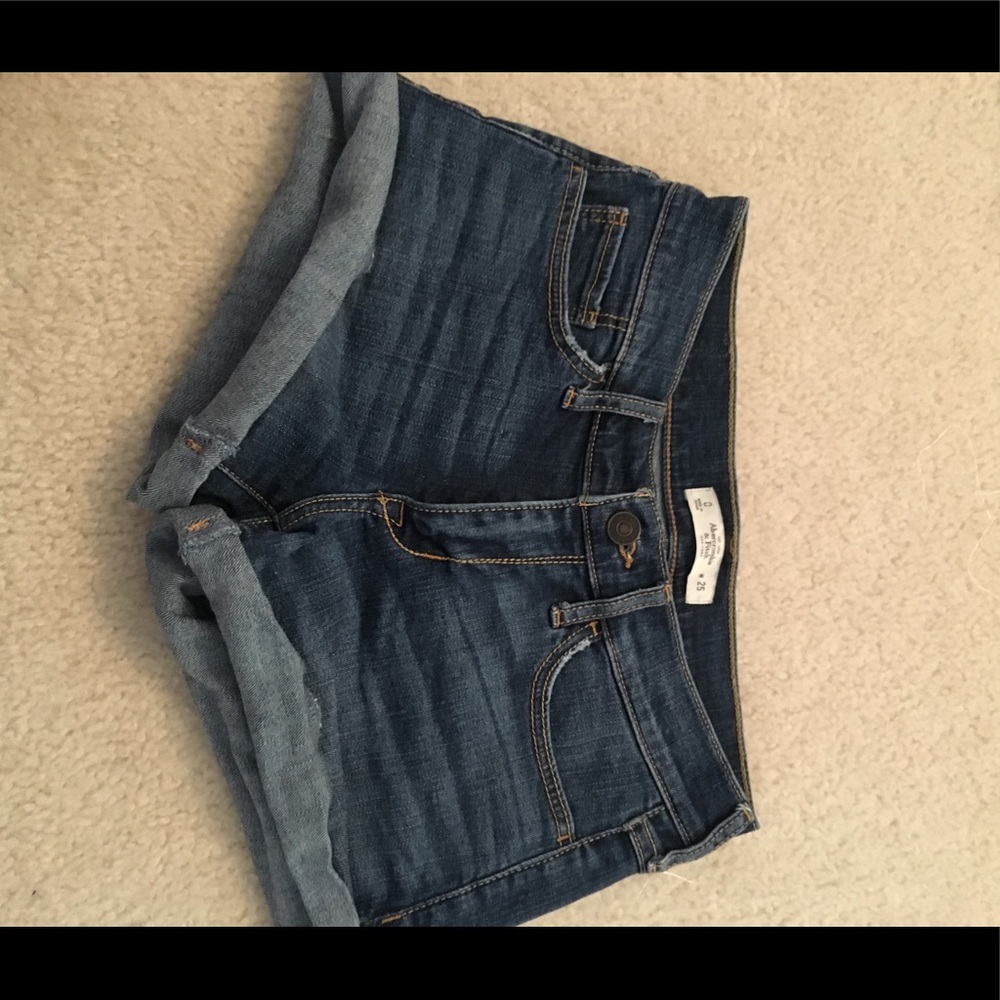 Abercrombie jean shorts